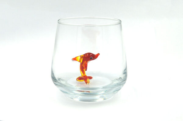 kırmızı yunus figürlü cam bardak el yapımı içi yeşil yunuslu özel tasarım bardak tekli kırmızı yunus figürlü cam bardak el yapımı içi yeşil yunuslu özel tasarım bardak tekli